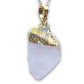 Raw Rose Quartz pedant necklace Rough rose quartz - Magic Crystals - Stone necklace