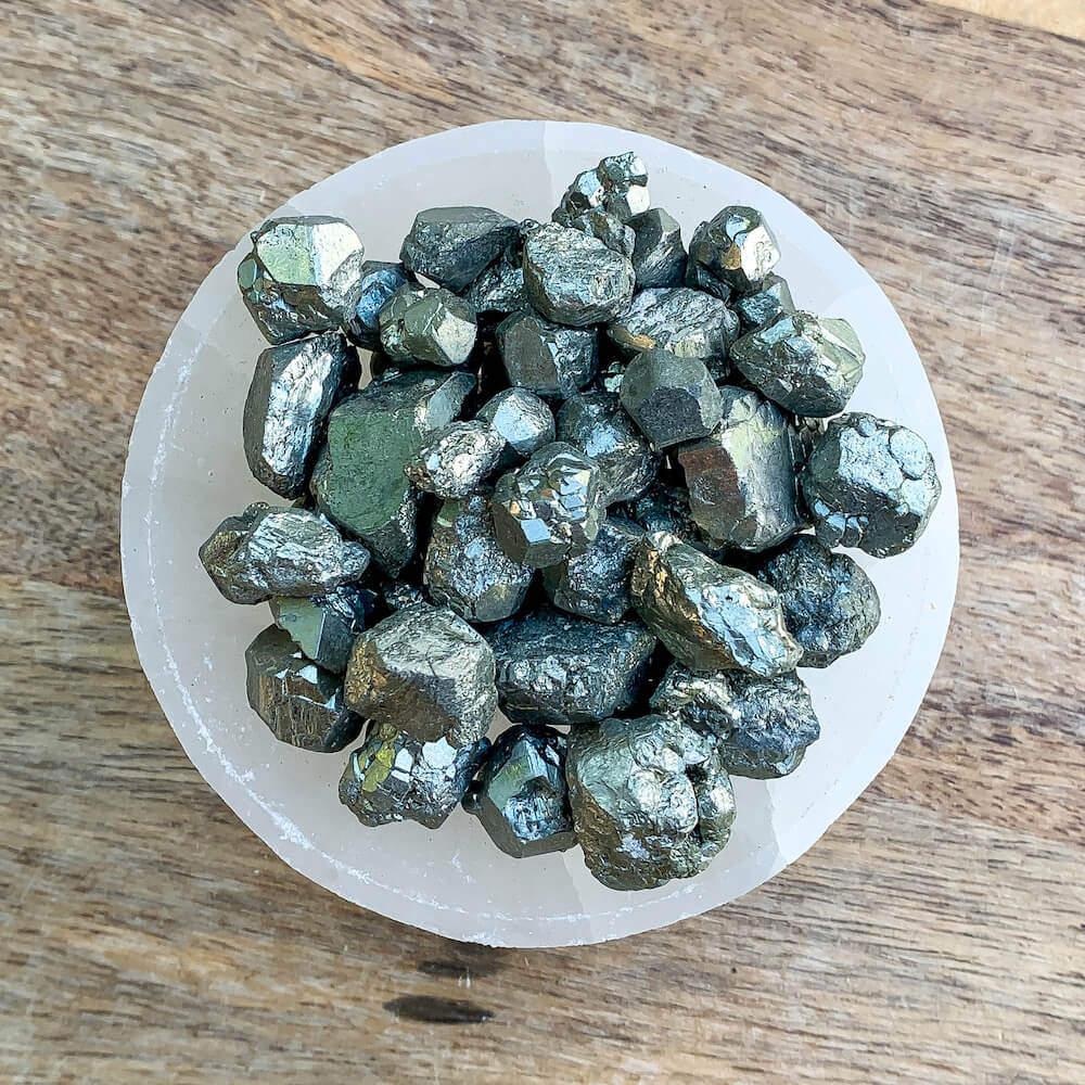Shop for Small Pyrite Stone, Raw Pyrite, Natural Pyrite, Rough Pyrite, Pyrite Crystal Magic Crystals. We carry Average dimensions:  0.5" to 1 for gift or you from Peru. These are lovely Pyrite Chunks is one of the strongest determination stones. Raw Pyrite Cluster. Money Crystal. Abundance Crystal. Rough Pyrite Nuggets