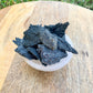 Looking for Black Kyanite Fan, Rough Black Kyanite Fan, Natural Stone, Raw Black Kyanite Specimen, Witches Broom, One Black Kyanite? Shop at Magic Crystals for Black Kyanite Fans. Free shipping available. Kyanite focus on Protection and Root Chakra. HIM and HER present. Mothers Day fathers day Christmas present.