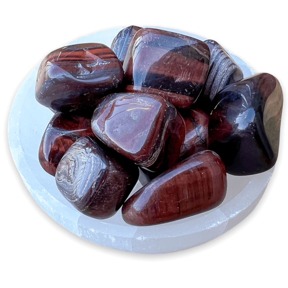 Looking for a Red Tiger's Eye Tumbled? Find the best quality of Red Tiger Eye, Red Pocket Stone when you shop at Magic Crystals. Red Tiger Eye,  STONE of Strength Stone, Courage, Strength. Resembling the properties of the tiger, it keeps you with earth’s energy. FREE SHIPPING AVAILABLE. Root Chakra stone.