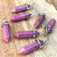 Double Point Gemstone Necklace - Rhodochrosite. Looking for a handmade Crystal Jewelry? Find genuine Double Point Gemstone Necklace when you shop at Magic Crystals. Crystal necklace, for mens and women. Gemstone Point, Healing Crystal Necklace, Layering Necklace, Gemstone Appeal Natural Healing Pendant Necklace. Collar de piedra natural unisex.