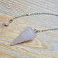 What is a pendulum? A pendulum is an object hung that swings back and forth. Buy 7 Chakra Pendulum Stone Divination Pendulum for Dowsing at Magic Crystals. Magiccrystals.com has pendulum with chakra stones for Divine Knowledge. Learn how to use pendulum, Gemstone pendulum or pendulum stone in our site.