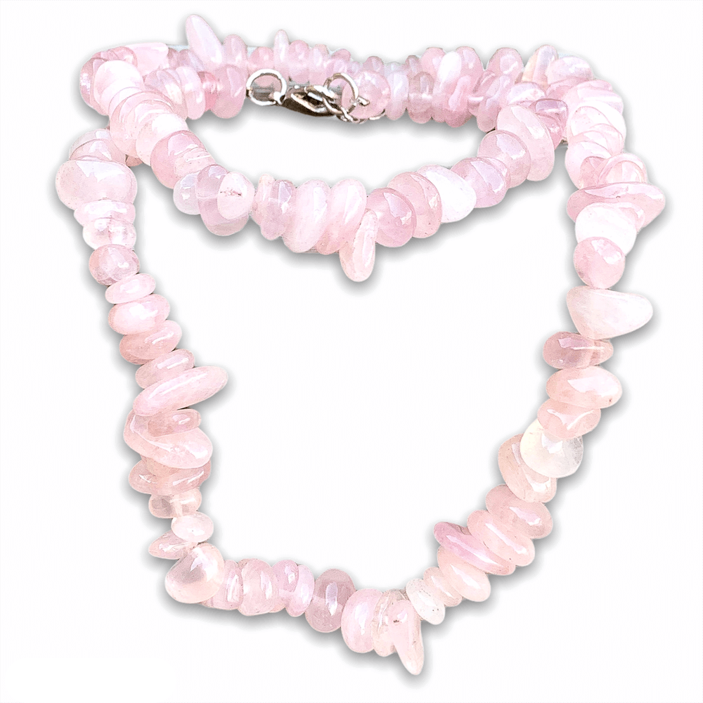 Check out our Genuine Rose Quartz Choker Raw Necklace. These are the very Best and Unique Handmade items from Magic Crystals that will bring you Love and Healing in many Different Areas. Made with Natural Raw Gemstones. Rose Quartz Jewelry.