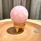 Looking for a Large rose quartz sphere? Shop at Magic Crystals for an incredibly pink natural rose quartz ball from Brazil. Large Rose Quartz Sphere - C. Crystal ball large crystal sphere. Large Rose Quartz Crystal Sphere, Polished Rose Quartz Sphere | Rose Quartz Specimen. FREE SHIPPING AVAILABLE.