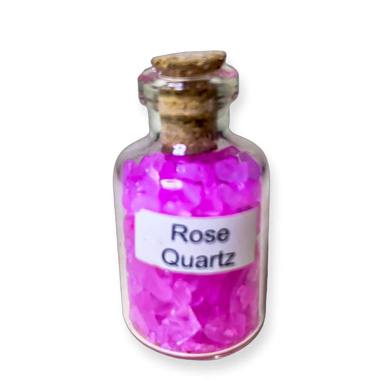Rose Quartz bottle, small pieces of rose quartz in bottle, rose quartz chips bottle, healing quartz water bottle, infused water bottle. Gemstone Crystal Bottle - Stone Bottle Set - Gemstone Chips - Tarot Gemstone Bottle, Crystal Gemstone Bottle - gemstone crystal chips. The listing is for one Crystal Bottle. Crystals included Peridot, Blue Topaz, Carnelian, Turquoise, Moonstone, Rose Quartz, Tigers Eye, Quartz, Amethyst, Aventurine, Garnet, Citrine
