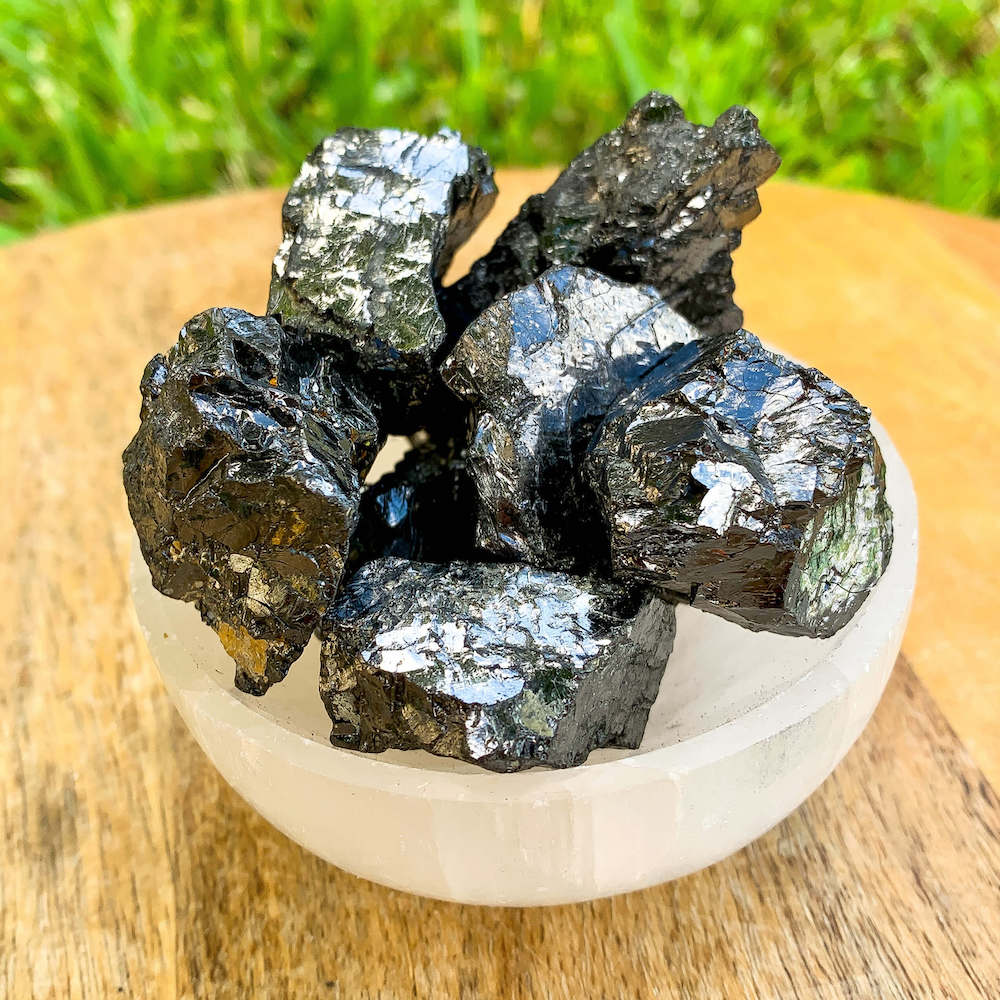 Shop for Elite Shungite, Large: Choose How Many Pieces (Grade 'A' Grade, Raw Shungite, Natural Shungite at magic crystals. Genuine Shungite stones. We carry a wide selection of Healing Stones, Healing Crystal, Chakra Stones, Spiritual Stone. Chakra Healing Stone. free shipping available. Block EMF's WIFI Radiation 5G.