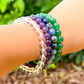 The Sagittarius Gemstone Bracelet Set from Magic Crystals is perfect and designed for people whose sun sign is Sagittarius. Sagittarius zodiac signs are generous, and idealistic. Best Sagittarius crystals and Sagittarius Zodiac Pack gift for birthdays, Christmas, mother's day, and Zodiac Kit.