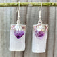 Looking for a Selenite Earring or Amethyst Earring? Selenite and Amethyst Earring with Chain and Selenite and Amethyst Earring are available at Magic crystals. We carry genuine Selenite, Amethyst stones. This Earring is used for Money Stone, Cleansing earrings, and Stress Relief. FREE SHIPPING available.