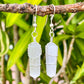 Did you scroll all this way to get facts about selenite? Looking for a Unique Selenite Stone Double Point Earring? Find Natural Selenite earrings. Selenite Jewelry when you shop at Magic Crystals. Natural Selenite Crystal Healing wired-wrapped earrings. Selenite crystal point dangle earrings