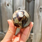 Looking for Septarian Dragon Stone Sphere? Shop for Septarian Dragon Stone Sphere - B, Septarian Dragon Stone Sphere, Septarian Nodule Crystal Ball at Magic Crystals. UV Reactive Septarian Stone, Grounding Minerals. Septarian stone has a calming, nurturing energy, and can bring feelings of joy and spiritually uplifting