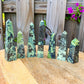 Looking for Green Serpentine Obelisk? Shop at Magiccrystals.com for Genuine Green Peruvian Serpentine Magnatite Tower - Serpentine Tower - Stone Point - Jewelry Making Supplies and more. Magic Crystals FREE SHIPPING on quality crystals. Serpentine is associated with the heart chakra and increases love and nurturing.