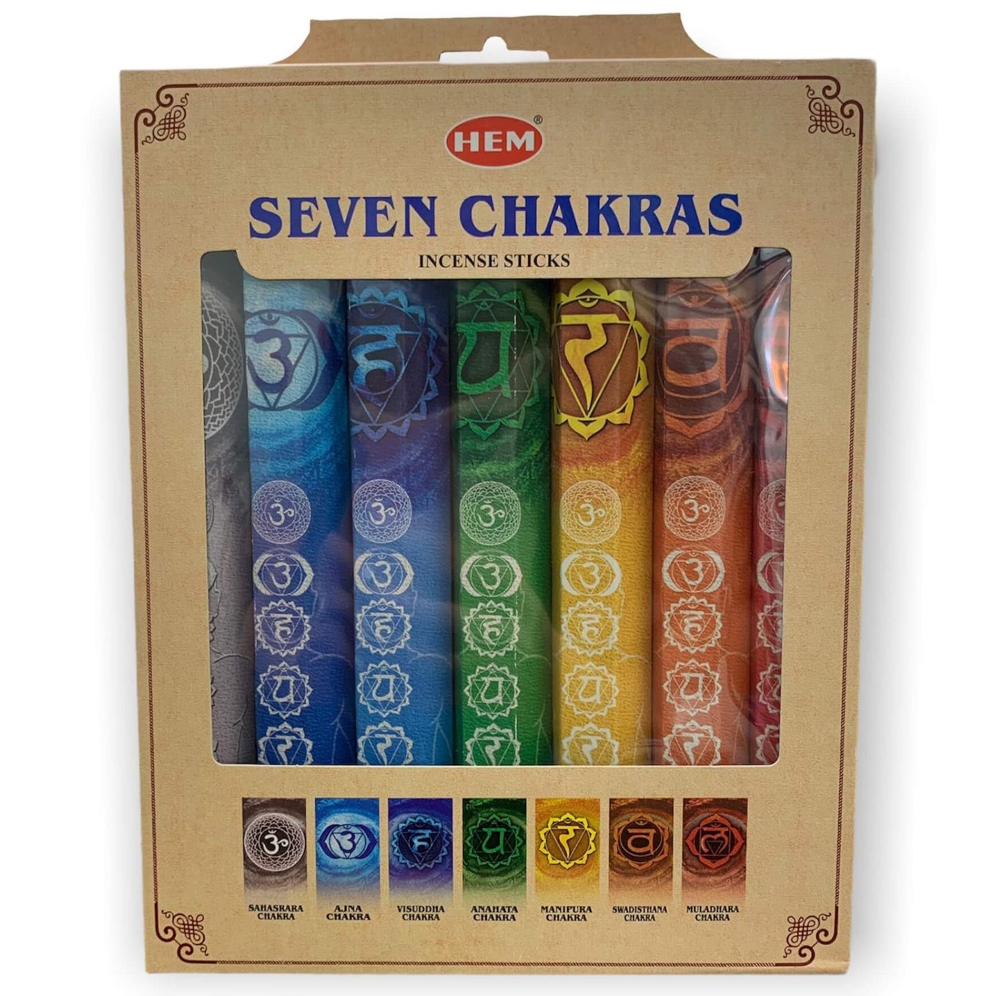 Shop Seven Chakras Incense with Deluxe Boxed Gift Set at Magic crystals. 7 Chakra Incense is perfect for people who meditate, practice yoga as it stimulates the body's energetic centers known as “chakras”. Free Shipping Available. Hem is known throughout the world for producing traditional incenses.