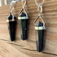 Looking for a Unique Shungite Jewelry? Find Shungite Double Point Necklace - Shungite Jewelry, EMF Protection Pendant, Double point Shungite handmade crystal when you shop at Magic Crystals. Shop genuine shungite necklace. Women and Mens shungite necklace with FREE SHIPPING AVAILABLE. 