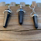Looking for a Unique Shungite Jewelry? Find Shungite Double Point Necklace - Shungite Jewelry, EMF Protection Pendant, Double point Shungite handmade crystal when you shop at Magic Crystals. Shop genuine shungite necklace. Women and Mens shungite necklace with FREE SHIPPING AVAILABLE. 