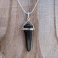 Looking for a Unique Shungite Jewelry? Find Shungite Double Point Necklace - Shungite Jewelry, EMF Protection Pendant, Double point Shungite handmade crystal when you shop at Magic Crystals. Shop genuine shungite necklace. Women and Mens shungite necklace with FREE SHIPPING AVAILABLE. 