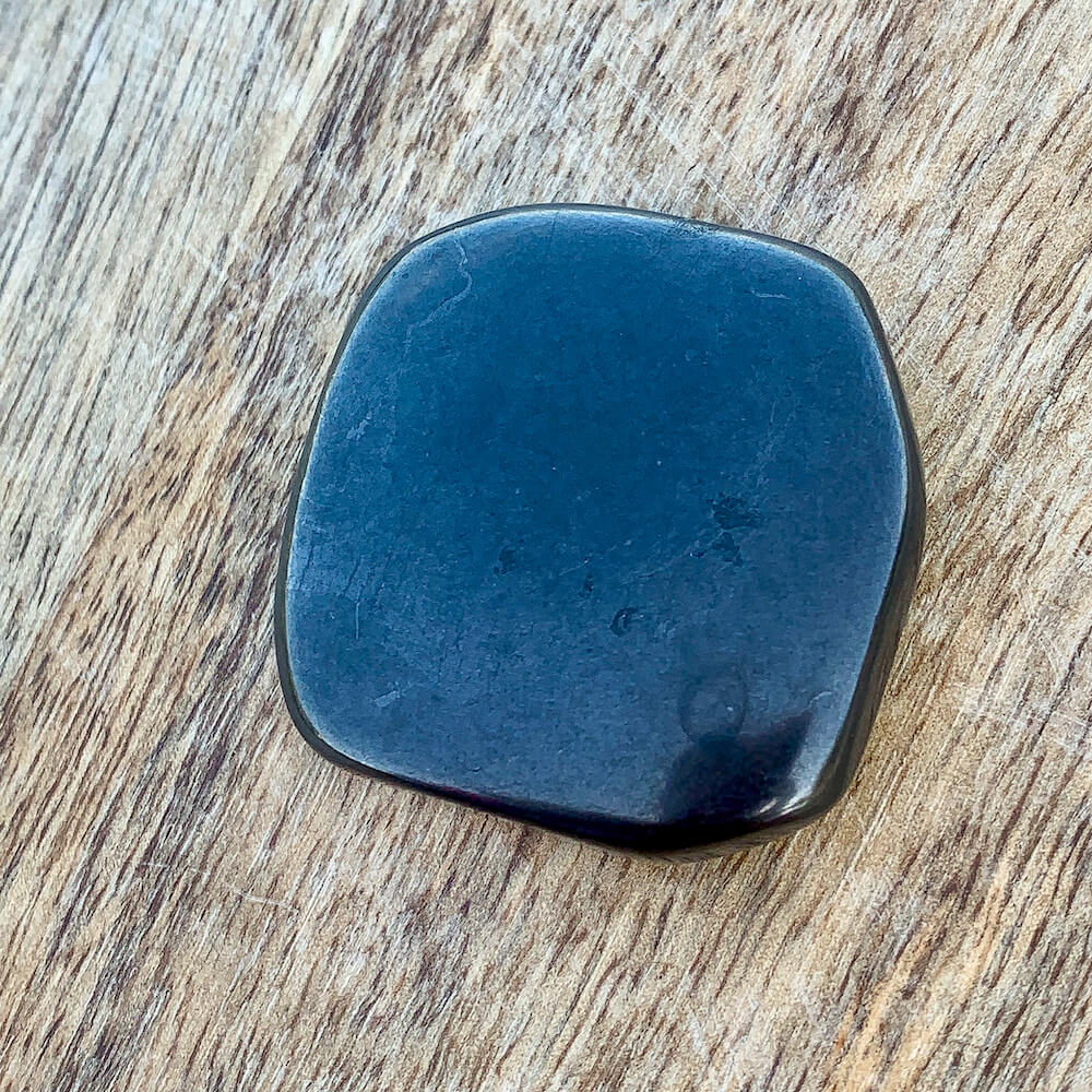 Shop for Shungite Smooth Palm Touchstone at magic crystals. Genuine shungite stones. We carry a wide selection of Tumbled Stone, Healing Stones, Healing Crystal, Chakra Stones, Spiritual Stone, Small Stone. Chakra Healing Stone. free shipping available.  Block EMF's WIFI Radiation 5G. 