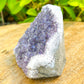 Shop at Magic Crystals for Small Amethyst Polished Geode - Cathedral Amethyst. VERY High Quality. World’s Highest Quality Amethyst Geode, Crystals and Stones, Healing stones. Top Rated Mineral Dealer. Authenticity Certificates. Deep & Rich Hues. Amethyst from Brazil and Uruguay available. Small-Amethyst-Cluster-11