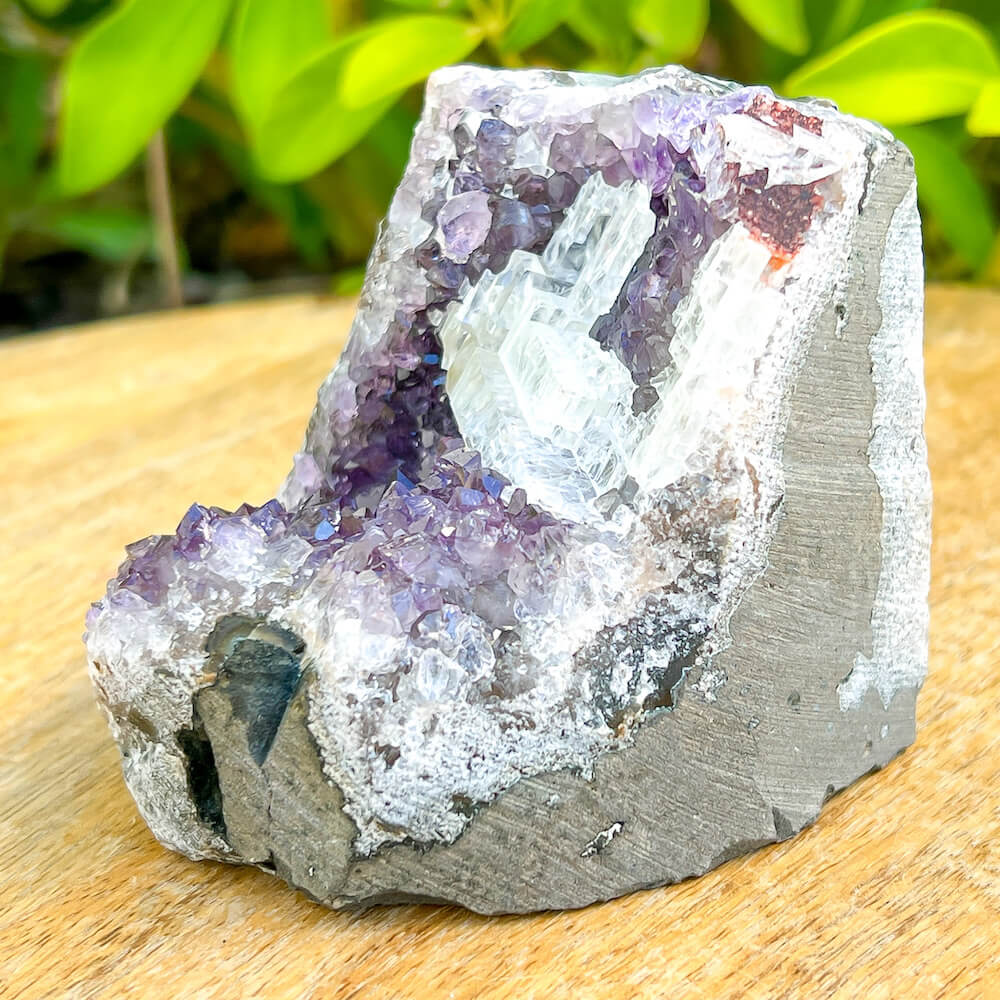 Shop at Magic Crystals for Small Amethyst Polished Geode - Cathedral Amethyst. VERY High Quality. World’s Highest Quality Amethyst Geode, Crystals and Stones, Healing stones. Top Rated Mineral Dealer. Authenticity Certificates. Deep & Rich Hues. Amethyst from Brazil and Uruguay available. Small-Amethyst-Cluster-3.