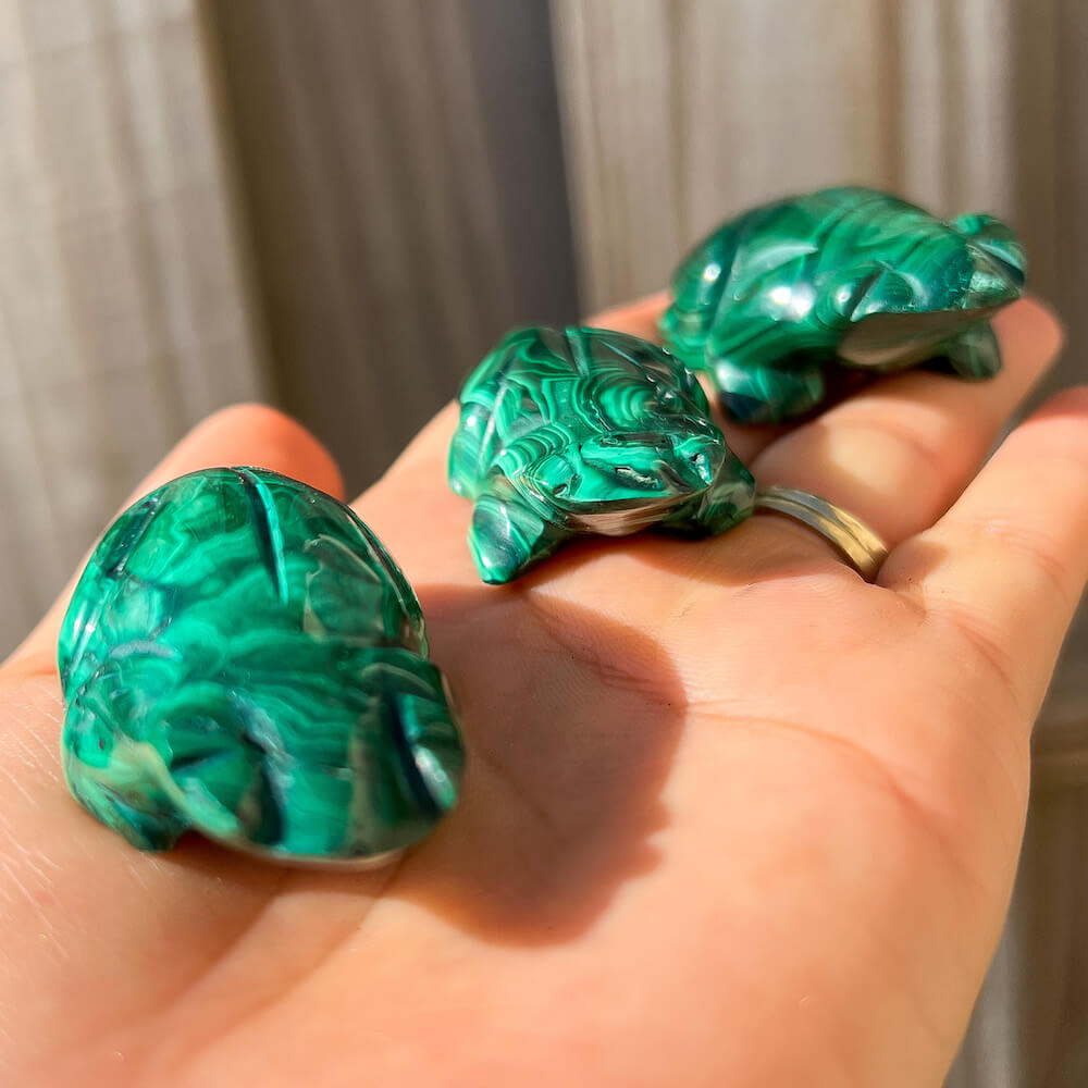 Genuine Small Malachite. Shop at Magic Crystals for Small Genuine Malachite Frog #C - Natural Malachite Frog Carving from Congo. Malachite Animal, Gifts for Her, Gifts for Him, Crystal Gemstones, Home Decor. FREE SHIPPING AVAILABLE. Hand Carved Malachite Stone Frog, Home Decor, Crystal Healing, Mineral Specimen #1.