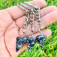 Snowflake Obsidian Keychain. Snowflake Obsidian is well known for its grounding and protection abilities. Snowflake Obsidian Point Keychain - Crystal Keychain at Magic Crystals. Free shipping available. We carry a wide variety of keychains, gemstones, bracelets, earrings and handmade jewelry.