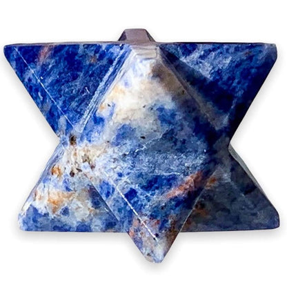 Blue Stone Star. Merkaba Healing Crystals are known for activation of the Light Body and Spirit. Perfect for Jewelry making, Crystal Grids, or Terrariums. Shop for Blue Sodalite Crystal Merkaba - Sacred Geometry Star at Magic Crystals. Magiccrystals.com has Merkaba Necklace, gemstone Merkaba, and Sacred Geometry.