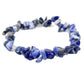 Sodalite-Raw-Bracelet. Check out our Gemstone Raw Bracelet Stone - Crystal Stone Jewelry. This are the very Best and Unique Handmade items from Magic Crystals. Raw Crystal Bracelet, Gemstone bracelet, Minimalist Crystal Jewelry, Trendy Summer Jewelry, Gift for him and her. 
