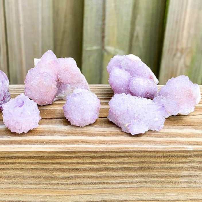 Shop at magiccrystals.com for genuine African spirit Quartz Cluster. Also known as Spirit Quartz Points, Cactus Quartz, Spirit Crystals, Spirit Quartz Crystal and Porcupine Quartz only grow in South Africa. Spirit Quartz promotes the spirit of cooperation and group consciousness. Enjoy FREE SHIPPING.