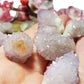 Shop at magiccrystals.com for genuine african spirit Quartz Cluster. Also known as Spirit Quartz Points, Cactus Quartz, Spirit Crystals, Spirit Quartz Crystal and Porcupine Quartz only grow in South Africa. Spirit Quartz promotes the spirit of cooperation and group consciousness. Enjoy FREE SHIPPING.