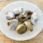 Buy Spotted Agate Tumbled Stones - Choose how many stones, Singles, or Bulk (Tumbled Spotted Agate, Healing Crystals, Third Eye Chakra)  at Magic Crystals. Spotted Agate is a soothing stone. FREE SHIPPING Crystal Gift, Constellation Gift, Gift for Friends, Gift for sister, Gift for Crystals Lovers at Magic Crystals.