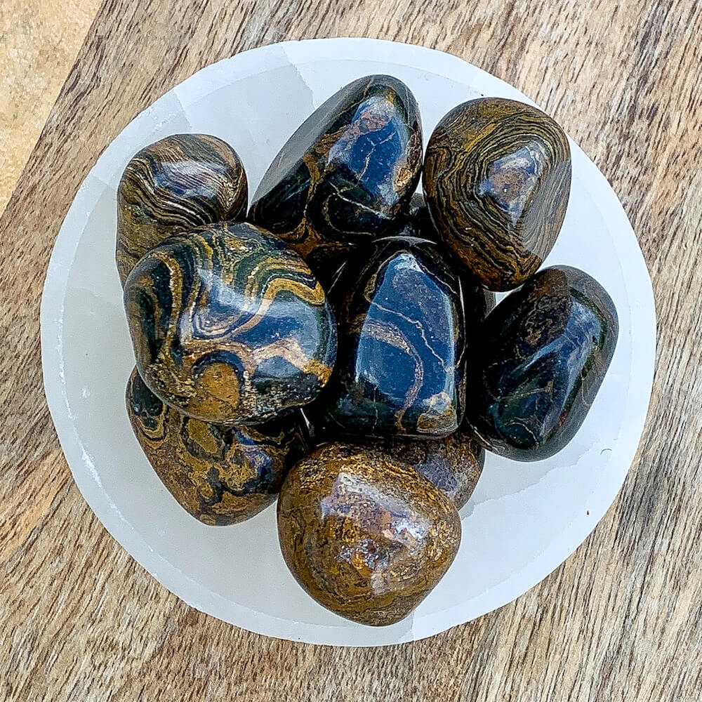 Shop for Stromatolite Tumbled Stone, Fossil Tumbled Stone at Magic Crystals. Magiccrystals.com has a wide variety of tumbled stones. Stromatolite Tumbled Stones Remove Blockages Stone of Transformation. FREE SHIPPING AVAILABLE