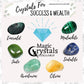Shop for Success and Wealth Crystal Set - Stones for money at Magic Crystals. Magiccrystals.com made up of several uniquely paired gemstones that resonate strongly with the energy and vibration of money, wealth, and abundance. FREE SHIPPING available.