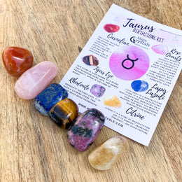 Taurus Zodiac Crystal Set - Crystals for Taurus - Magic Crystals