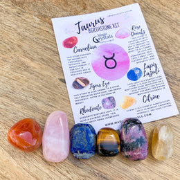 Taurus Zodiac Crystal Set - Crystals for Taurus - Magic Crystals