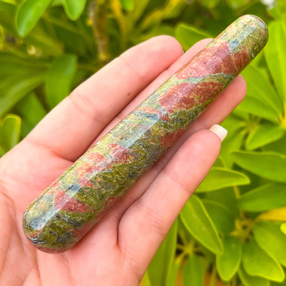 Looking for Stone wands? Shop our Crystal Massage Yoni Wand collection at Magic Crystals. Magiccrystals.com carries Yoni Wand - Polished Rock Mineral - Healing Crystals and Stones - Reiki Stick Specimen and more! Enjoy FREE SHIPPING, and genuine jade crystals. Crystal Massage Wand. Unakite-Crystal-Massage-Wand