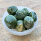 Looking for Vesuvianite Stone, Vesuvianite Idocrase Polished Stone? Shop at Magic Crystals for genuine Vesuvianite polished gemstones, Vesuvianite towers and jewelry. Vesuvianite stones meaning - Heart Chakra - Reiki - Energy Healing. Shop at magiccrystals.com green stones