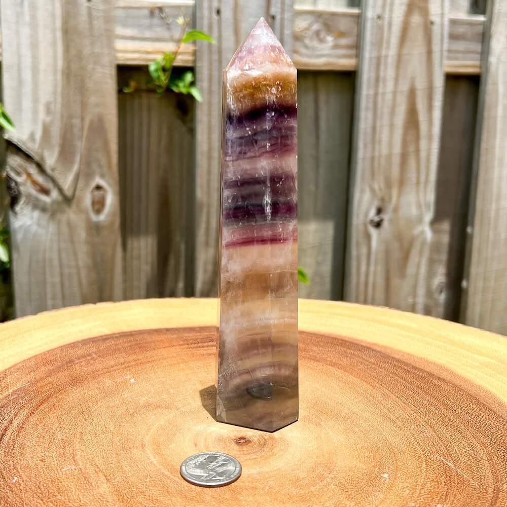 Looking for Natural Watermelon Fluorite Obelisk - Fluorite Towers? Shop at Magic Crystals for Fluorite Polished Point, Fluorite Stone, Purple Fluorite Point, Stone Point, Crystal Point, Fluorite Tower, Power Point. Natural Fluorite Gemstone for INTUITION. Magiccrystals.com offers the best quality gemstones.
