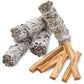 Looking for, where can I buy sustainable harvested White Sage and Palo Santo? Shop at Magic Crystals for Smudging and Purifying. Palo santo sticks and white sage. white sage smudge kit is a wonderful thing to do when moving into a new home, after an argument.