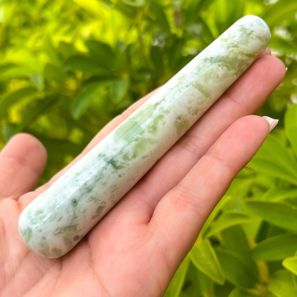 Looking for Stone wands? Shop our Crystal Massage Yoni Wand collection at Magic Crystals. Magiccrystals.com carries Yoni Wand - Polished Rock Mineral - Healing Crystals and Stones - Reiki Stick Specimen and more! Enjoy FREE SHIPPING, and genuine jade crystals. Crystal Massage Wand. Xinshan-Jade-Crystal-Massage-Wand