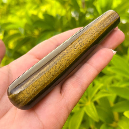 Looking for Stone wands? Shop our Crystal Massage Yoni Wand collection at Magic Crystals. Magiccrystals.com carries Yoni Wand - Polished Rock Mineral - Healing Crystals and Stones - Reiki Stick Specimen and more! Enjoy FREE SHIPPING, and genuine jade crystals. Crystal Massage Wand. Yellow-Tiger-Eye-Crystal-Massage-Wand