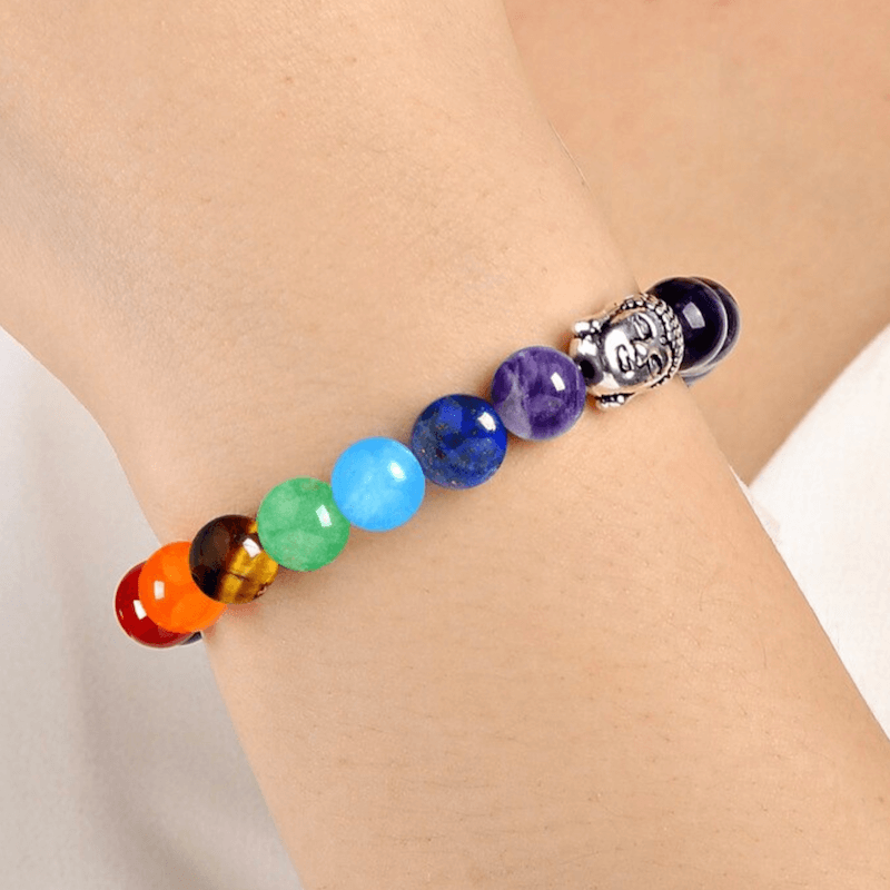 Shop for our Money and Wealth Bracelet, mixed with 7 Chakra Buddha Bracelet beads to align your mind and spirit with the energy of abundance. Money Bracelet, Good Luck Bracelet, Prosperity Wealth Abundance Bracelet, Aventurine, Amethyst, Lapis Lazuli, 8MM Beaded Bracelet, Gift for her. Wealth Bracelet for Prosperity. Amethyst -Bracelet