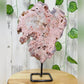 Buy Magic Crystals Pink Amethyst Polished Point, Pink Amethyst Slab with Druzy Pockets on a stand #K. Pink Amethyst Slab - Druzy Amethyst Stone on Stand, Point, Stone Point, Crystal Point, Amethyst Stones on stand at Magic Crystals. Natural Amethyst Gemstone for PROTECTION, PEACE, INSPIRATION. Magiccrystals.com