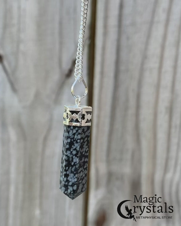 Snowflake-Obsidian-Necklace