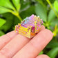 Looking for grade A quality Bismuth? Shop at Magic Crystals for Bismuth Crystals Cluster Specimen - Lab-Grown Stone. Brand new, 100% Bismuth rainbow crystals. They display beautifully at all angles. FREE SHIPPING AVAILABLE. Crystal Display Cluster Pyramid Metal Decor Rocks Minerals Spe
