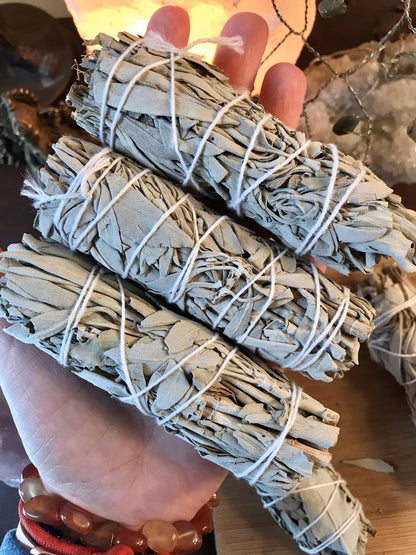 White Sage Smudge Sticks-AROMATHERAPY-Magic Crystals