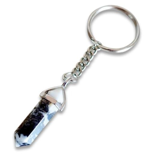 Zebra Jasper Keychain. Zebra Jasper holds the energy of balance, uniting the energies of the masculine and feminine, Yin and Yang.Zebra Jasper Double Point Keychain - Crystal Keychain at Magic Crystals. Shop with free shipping available. We carry a wide variety of cat eyes keychains, gemstones, bracelets, earrings and handmade jewelry. 