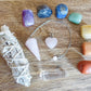 Love Box 7 Chakras Stone Polished Gemstone | Magic Crystals-Bundles-Magic Crystals