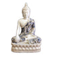 Enlightened White Buddha - Bhumisparsha Mudra-Buddha Statues-Magic Crystals