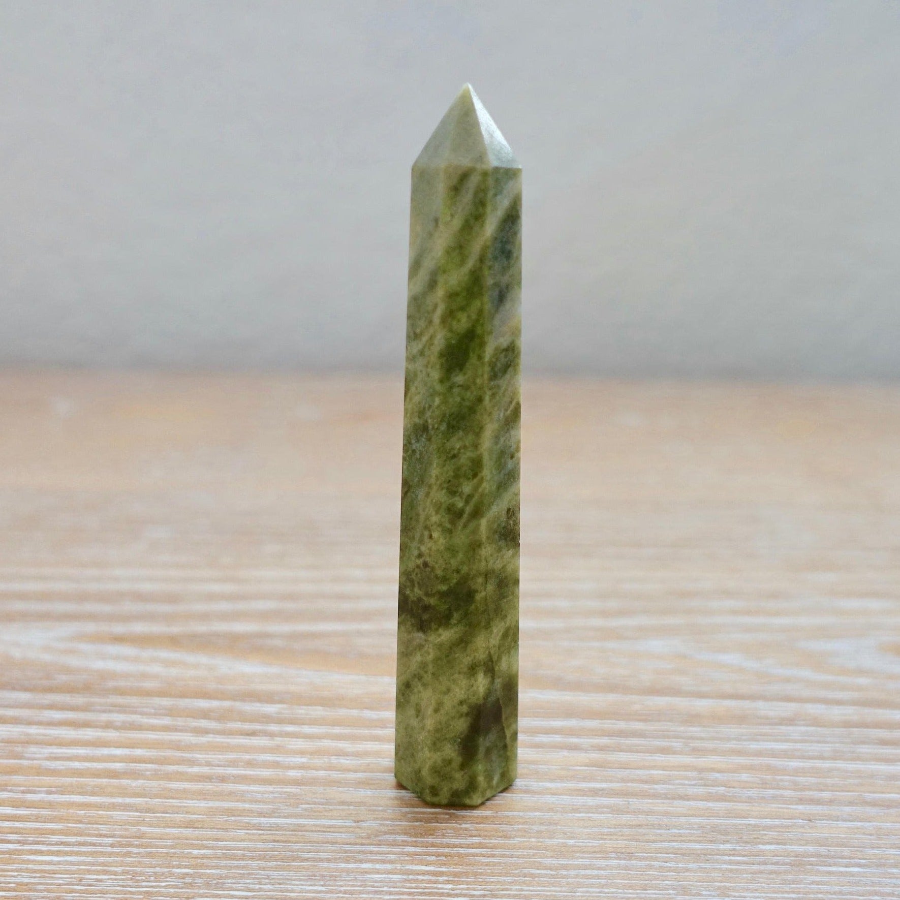Vesuvianite Stone Obelisk-Obelisk-Magic Crystals