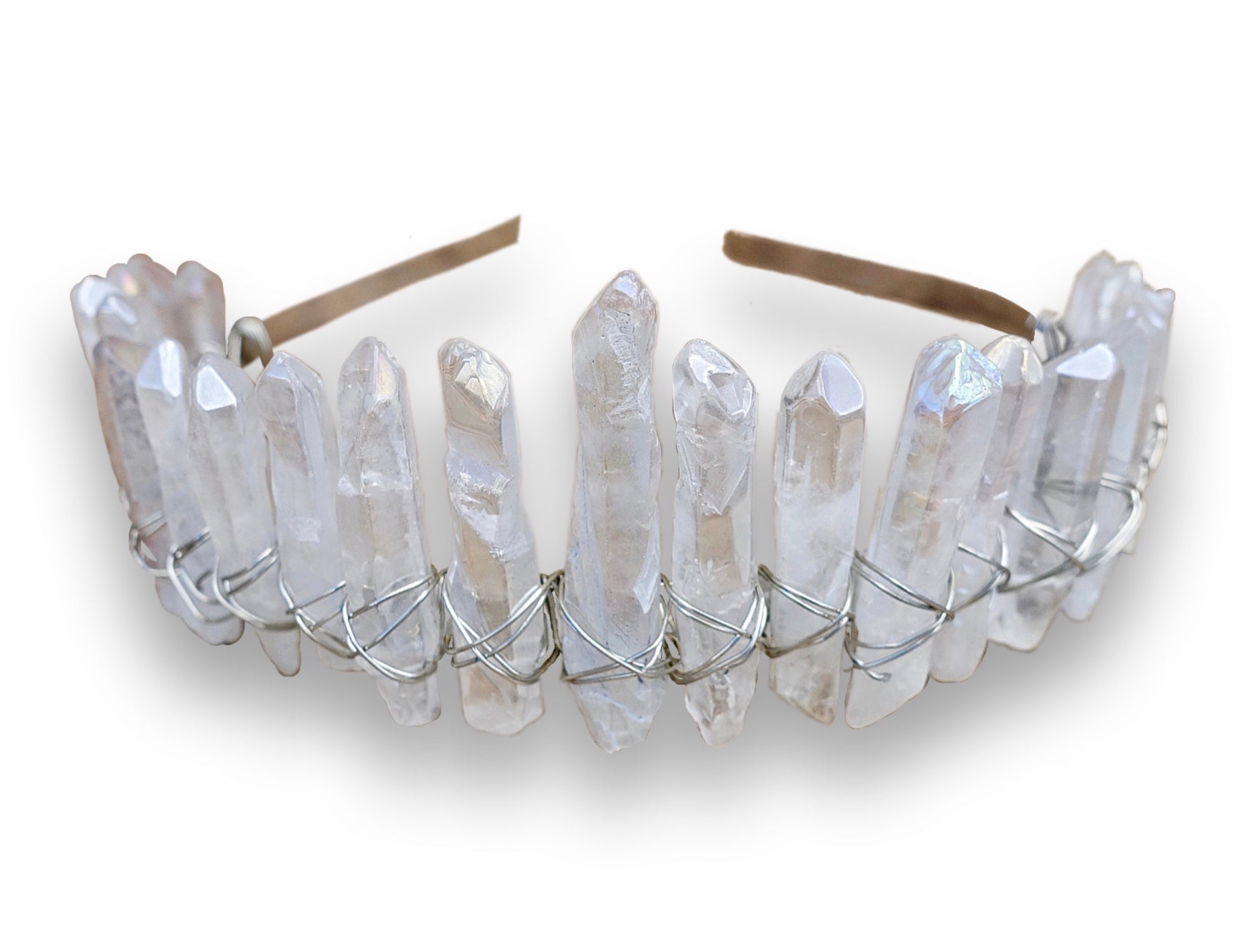 Angel Aura Quartz Crown-STONES & QUARTZ-Magic Crystals