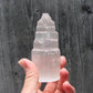 Check out MagicCrystals.com for our selenite collection. Selenite - Raw Selenite Tower - 4" Selenite Crystal Tower - Healing - Protection Crystal - Removes Negative Energy - Raw Selenite. The listing is for one Selenite Tower. Selenite is like liquid light. Bright positivity flows out from this stone as washes your wor…